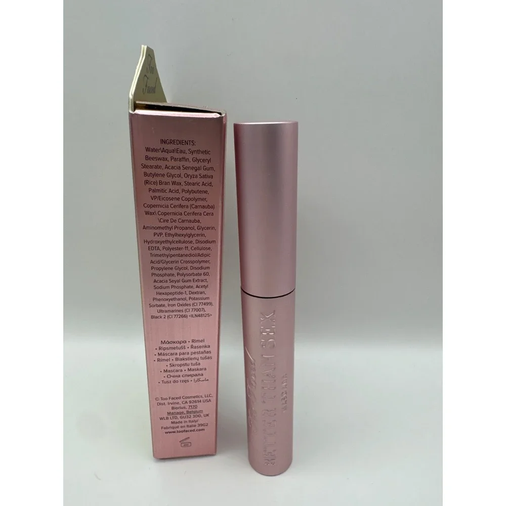 Too Faced Better Than‎ Sex Voluptuous Volume Mascara Black 8.0ml 0.27oz NIB